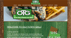 Desktop Screenshot of oldtowngrillinc.com